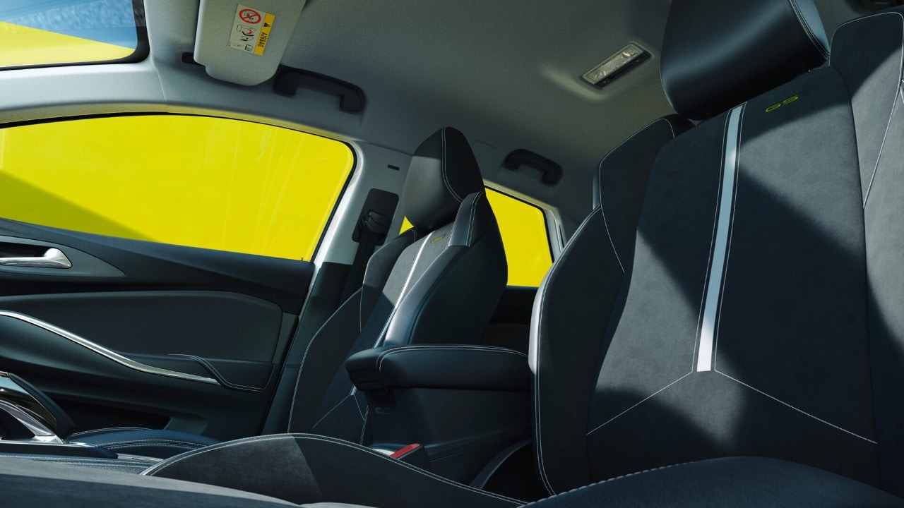 Opel, Grandland, Hybrid, GSe, Interior, Seats
